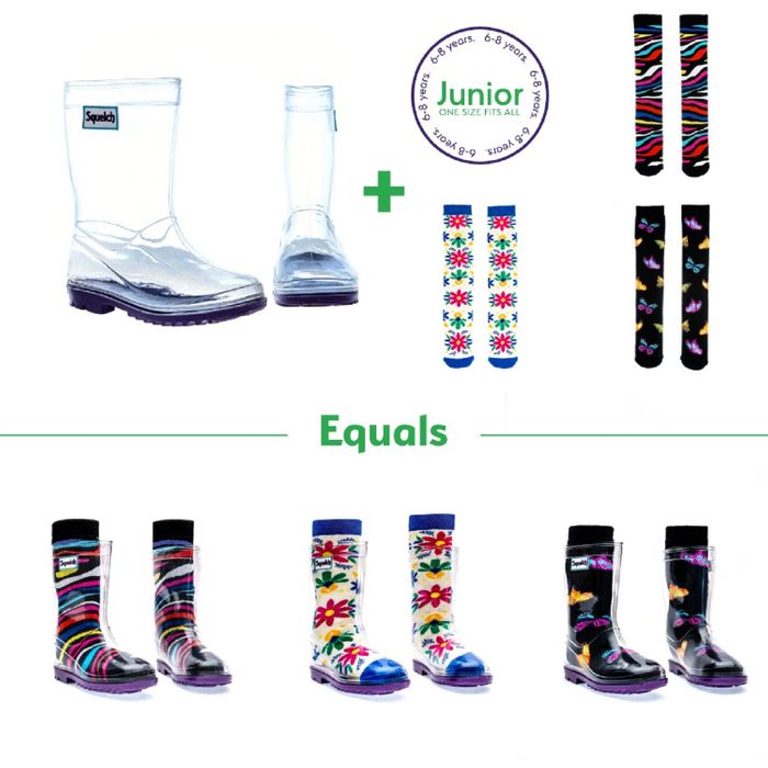 Squelch Wellies Package Junior
